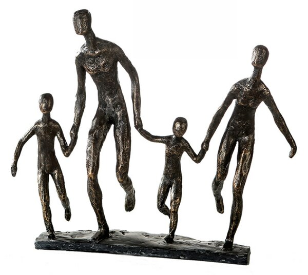 Figurina FAMILY, rasina, 35x10x32 cm