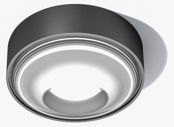 LOOM DESIGN Sif Plafonieră LED IP65 negru, dimabil, reglabil, Negru, Baie, Metal, Modern