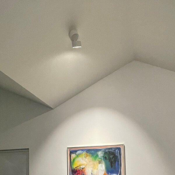 LOOM DESIGN Aim LED spot de plafon 1 bec alb, reglabil, Alb, Camera de zi / sufragerie, Metal, Modern