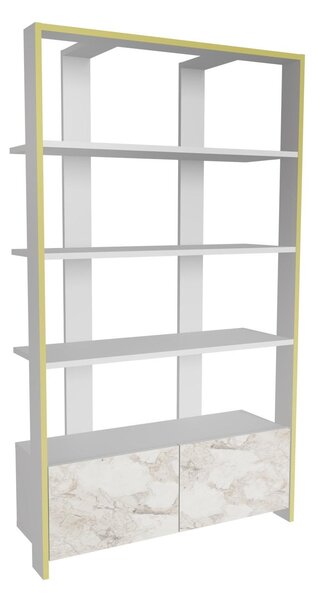 Raft Eleanoretta (Marmură albă + alb + Auriu). 1106762