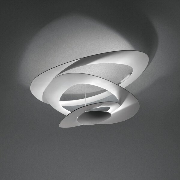 Artemide Plafonieră Pirce, R7s, alb, reglabil, Alb, Camera de zi / sufragerie, Metal, Design
