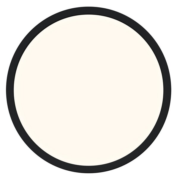 Nordlux Plafonieră cu LED Oja Smart, negru, Ø 29 cm, reglabil, Negru, Bucătărie, Plastic