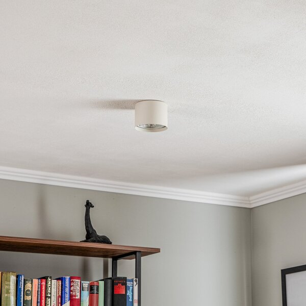 Argon Spot de tavan Chloe fix, bej, reglabil, Bej, Camera de zi / sufragerie, Metal, Modern