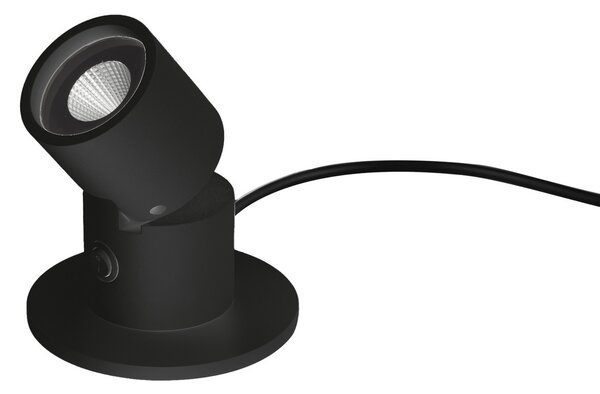 Egger Licht EGG DLS LED lampă de masă Capri, spot, negru, Negru, Camera de zi / sufragerie, Metal, Modern