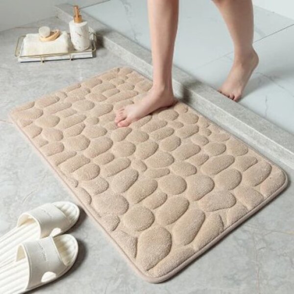 Set 2 covorase baie antiderapante, 40 x 60 cm