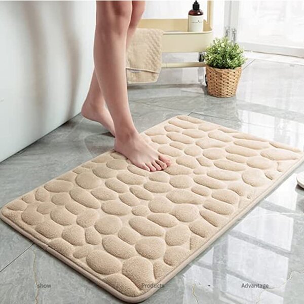 Set 2 covorase baie antiderapante, 40 x 60 cm