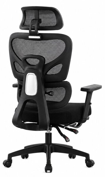 Scaun ergonomic premium pentru birou, tetiera reglabila, suport lombar reglabil, suport picioare