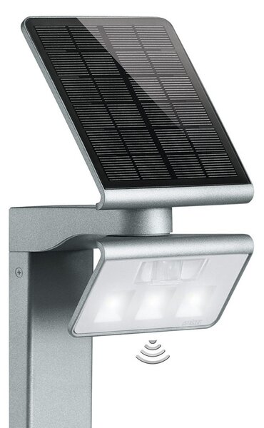 STEINEL XSolar GL-S Stand lampă solară LED argint, Gri, Metal, Modern