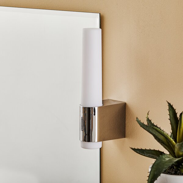 Nordlux Aplică de perete LED baie Helva Night, crom, Metalic, Baie, Plastic, Modern