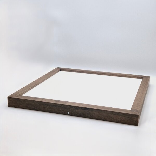 Brilagi-LED Corp de iluminat pentru baie WOODY FRAME LED/40W/230V 60x60 cm IP44 stejar/nuc