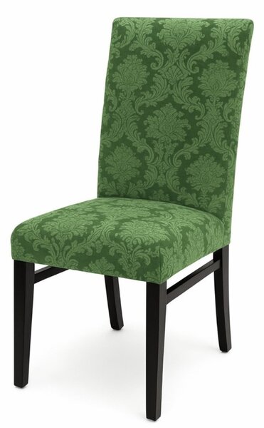 Set 6 Huse Multielastice Jacquard pentru Scaune – Protecție și Stil, Verde