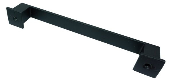 Maner metalic pentru mobilier, model Tasso, distanta dintre gauri = 128 | 192 | 288 mm, finisaj negru mat