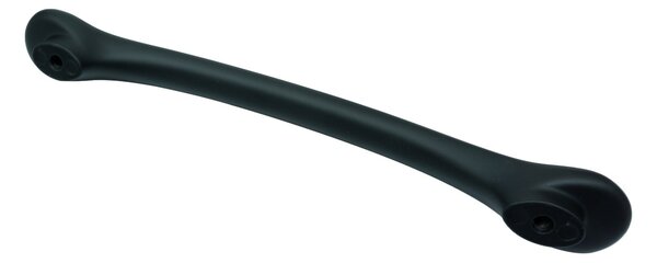 Maner metalic pentru mobilier, model Uriel, distanta dintre gauri = 128 | 224 mm, finisaj negru mat