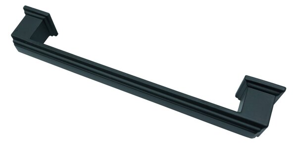 Maner metalic pentru mobilier, model Tasso, distanta dintre gauri = 128 | 192 | 288 mm, finisaj negru mat