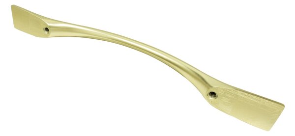 Maner metalic pentru mobilier, model Tara, distanta dintre gauri = 128 | 192 mm, finisaj auriu mat