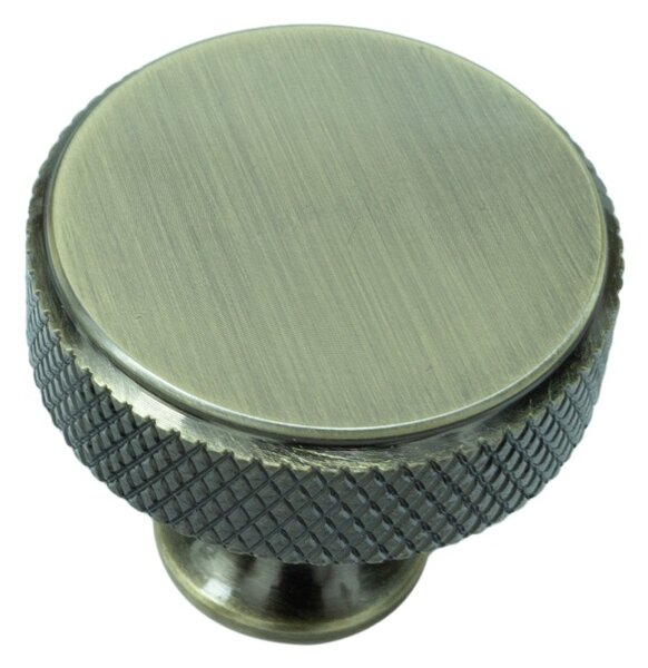 Butoni metalici pentru mobilier, model ATAR, Ø30x26.5 mm, finisaj auriu lucios | grafiat | negru mat
