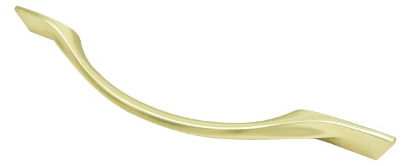 Maner metalic pentru mobilier, model Tara, distanta dintre gauri = 128 | 192 mm, finisaj auriu mat