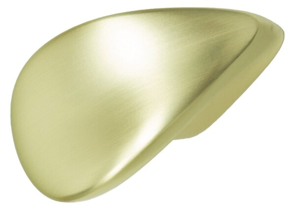 Butoni metalici pentru mobilier, model URIEL, 45x28x24 mm, finisaj auriu mat | crom lucios | negru mat
