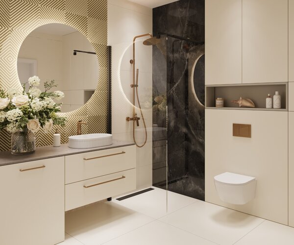 Invena Limnos vas wc cu capac soft-close agăţat fără margine cu spălare turbionară alb lucios CE-93-001