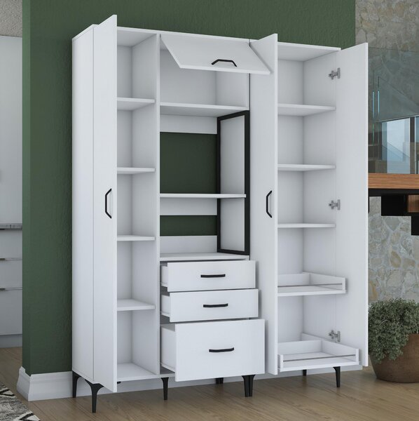 Set dulapuri bucătărie Jenaretta 31 (alb + negru). 1107095