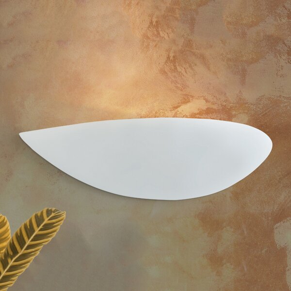 ORION Aplică de perete Tamara pe alb din ceramică, reglabil, Alb, Camera de zi / sufragerie, Ceramică, Modern
