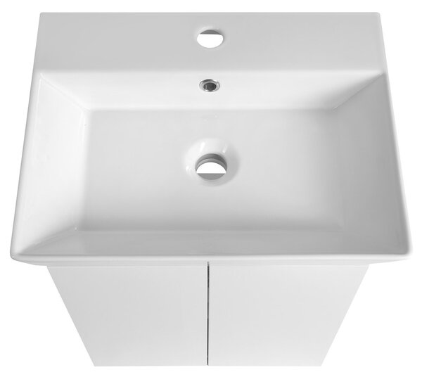 Aqualine Aqualine, Dulap lavoar PANEDA 45x55x34.2cm, alb, PN245
