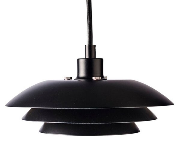 Lustră Pendul Dyberg Larsen, DL20, reglabil, Negru, Camera de zi, Metal, Scandinavă