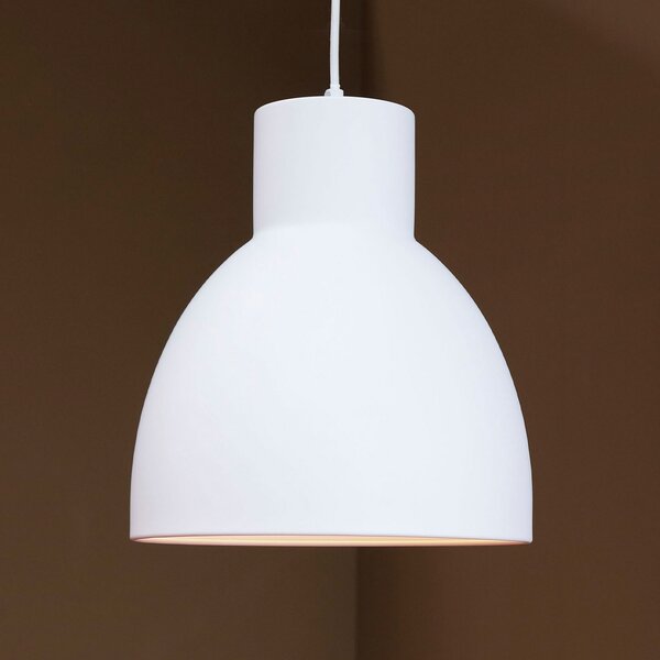 Dyberg Larsen Suspensie Coast, Ø 30 cm, alb, reglabil, Alb, Camera de zi / sufragerie, Metal, Scandinavă