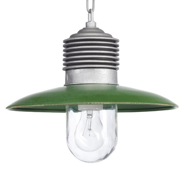 K.S. Verlichting Lampă suspendată clasică pentru exterior Ampere aluminiu/verde, Verde, Metal