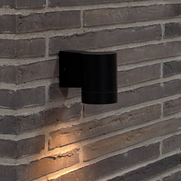 Nordlux Tin Maxi aplică de exterior metal negru, reglabil, Negru, Metal, Modern