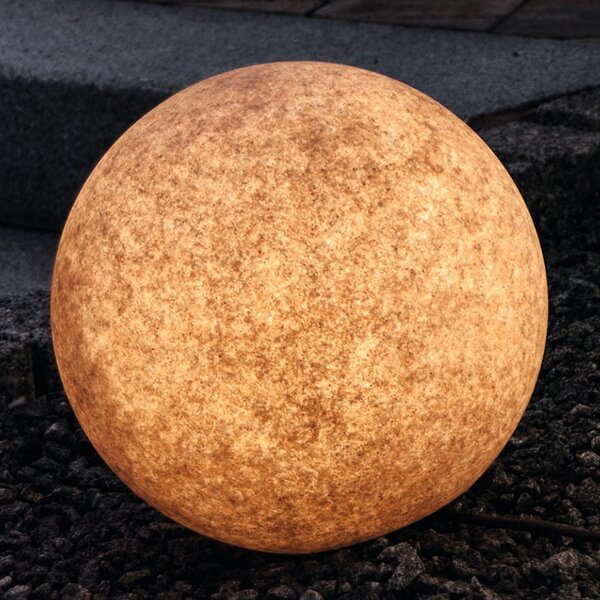Heitronic Lampă decorativă Mundan 40 cm, teracotă, Portocaliu, Plastic, Modern