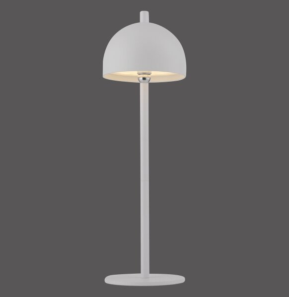 Schöner Wohnen 19244-16 - Lampă de masă LED BELLIS, dimabilă, LED/2,5W/5V IP54, albă