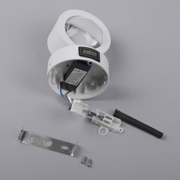 Schöner Wohnen 19331-16 - Aplica de perete LED CHIA, 2xLED/2W/230V, alb