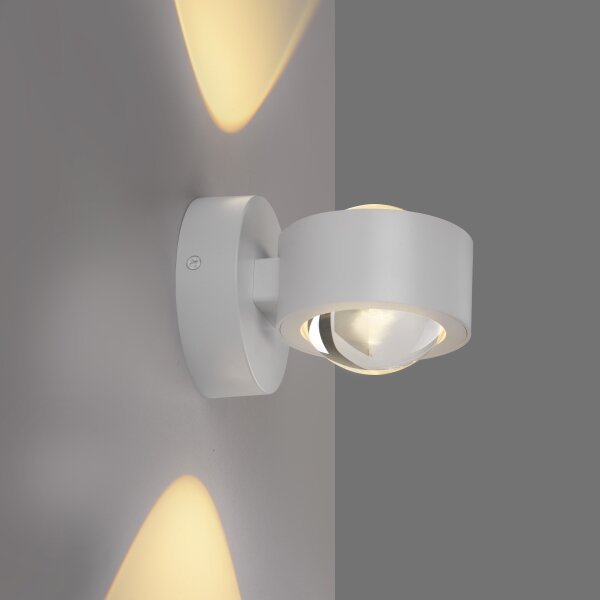 Schöner Wohnen 19331-16 - Aplica de perete LED CHIA, 2xLED/2W/230V, alb