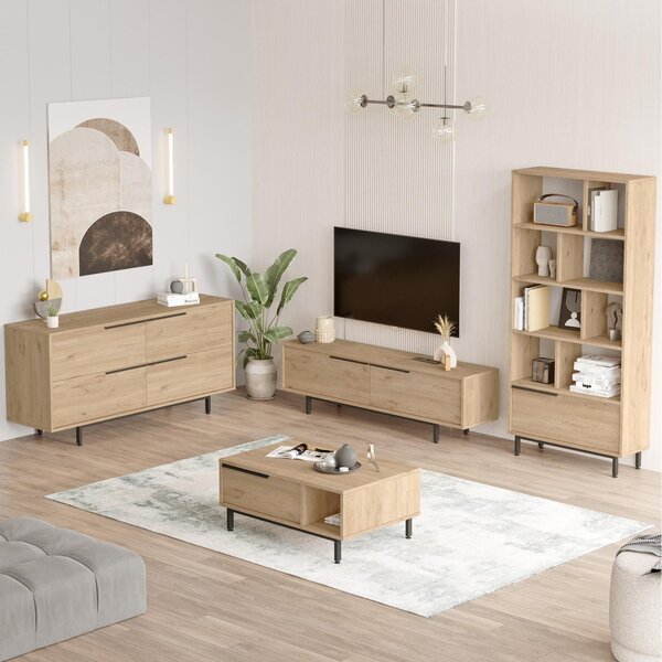 Set mobilier living Ontario S (stejar). 1107749