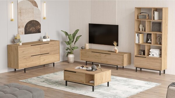 Set mobilier living Ontario S (stejar). 1107749