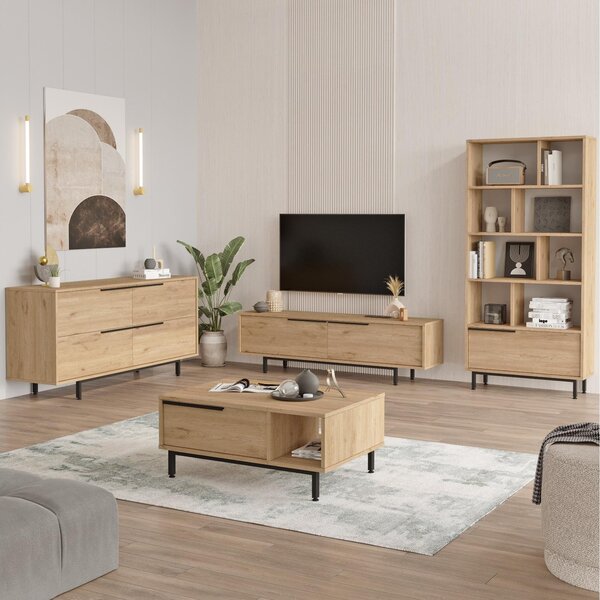 Set mobilier living Ontario S (stejar). 1107749