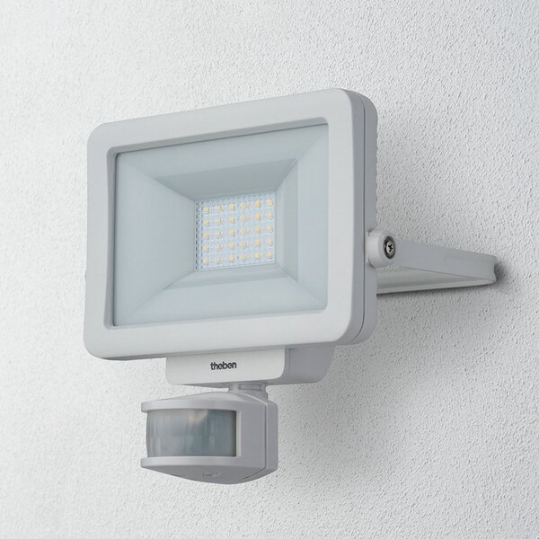Theben theLeda B20L proiector LED de exterior, alb, Alb, Metal