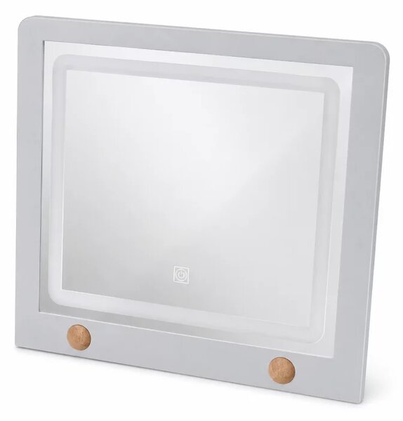 Oglinda LED pentru masuta de machiaj DIVA - Grey