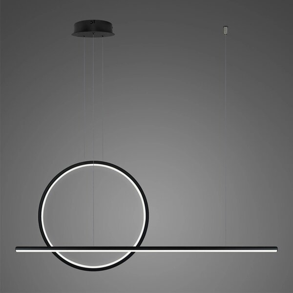 Altavola Design Linea lampă suspendată 2x40 W negru LA087/PX100_40_3k_black