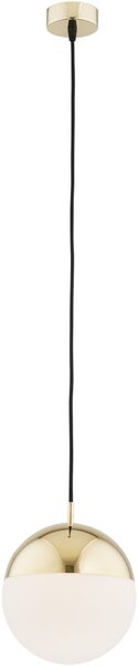 Argon Livia lampă suspendată 1x15 W alamă-opal 4029