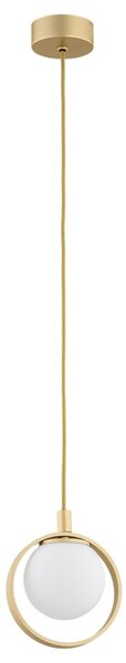 Argon Saturnia lampă suspendată 1x6 W auriu-opal 8257