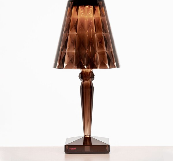 Kartell Big Battery - lampă de masă IP54, cola, reglabil, Maro / Rugină, Plastic, Design