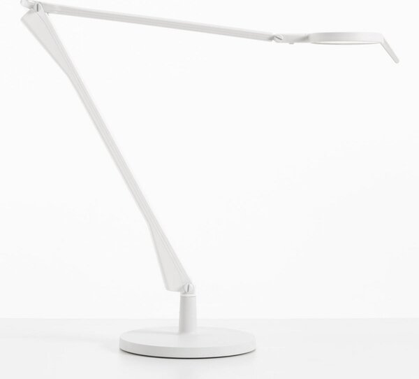 Kartell Aledin Tec lampă de masă LED, alb, Alb, Camera de zi / sufragerie, Plastic, Design