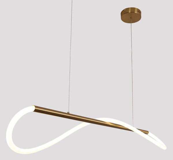 Light Prestige Meleca lampă suspendată 1x24 W auriu LP-2345/1P S GD CCT