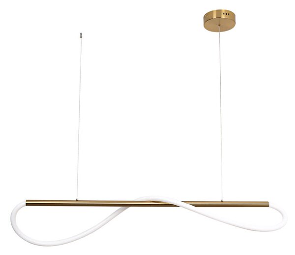 Light Prestige Meleca lampă suspendată 1x24 W auriu LP-2345/1P S GD CCT