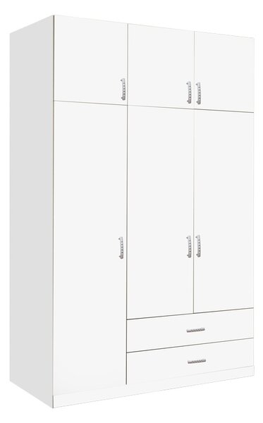 Dulap dormitor Royal Pako World Alb 150x58x230 cm