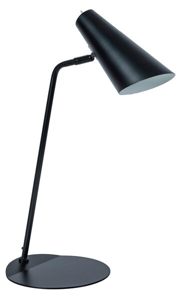 Lampă de masă Dyberg Larsen, Noa, Negru, Camera de zi, Metal, Scandinavă
