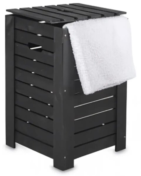 Cos pentru rufe din lemn, Wash,55 cm
