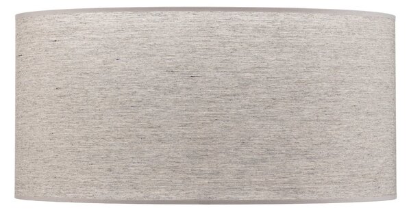 Duolla Abajur Roller, gri, Ø 50 cm, înălțime 24 cm, Gri, Țesătură / Textil